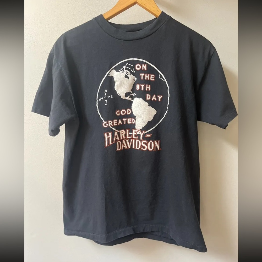 On The 8th Day God Created Harley-Davidson Shirt
